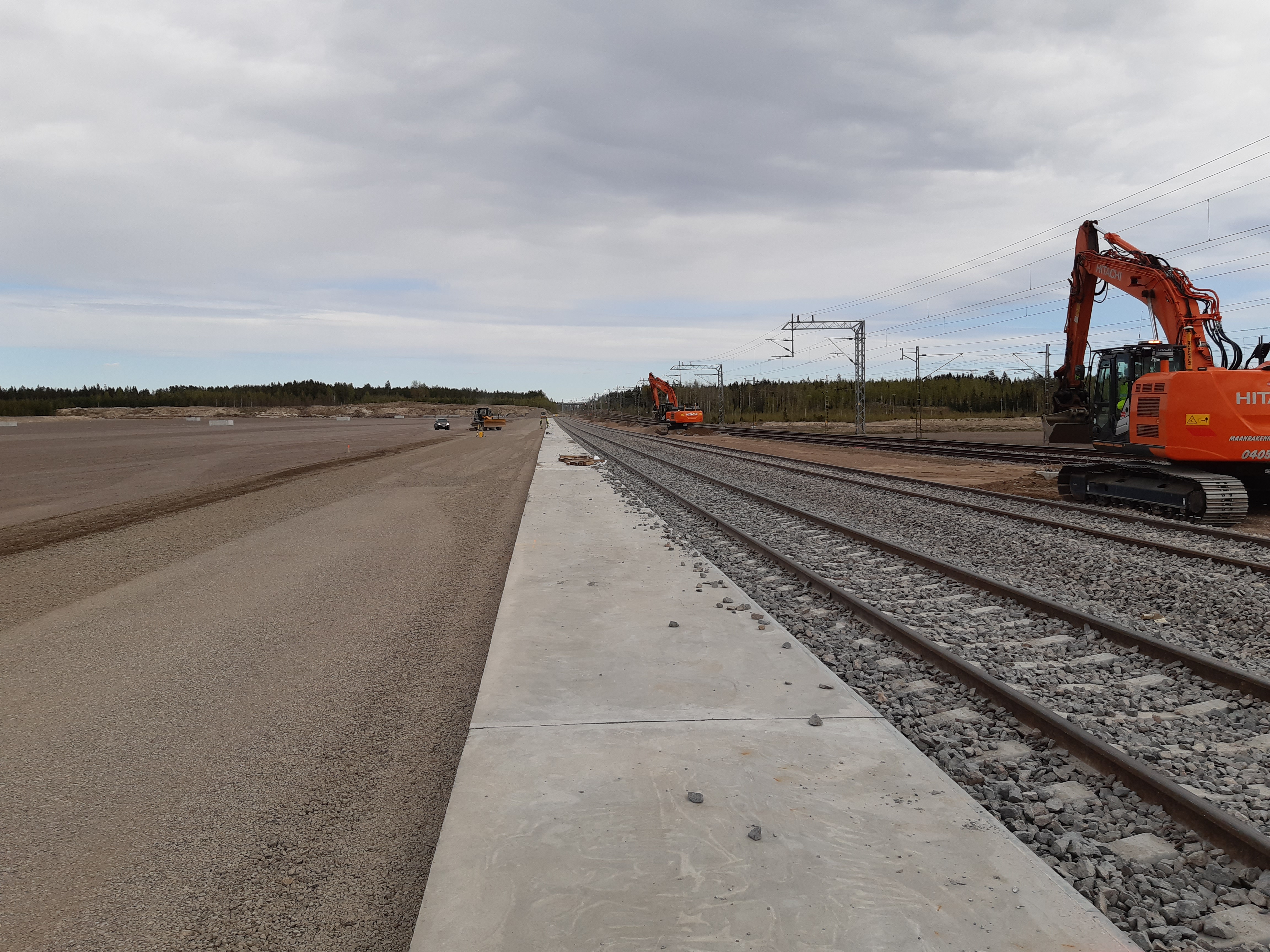 Kouvolan rautatie- ja maantieterminaali valmistuu tänä vuonna -  terminaaliraiteet lähes valmiit - Kouvolan kaupunki
